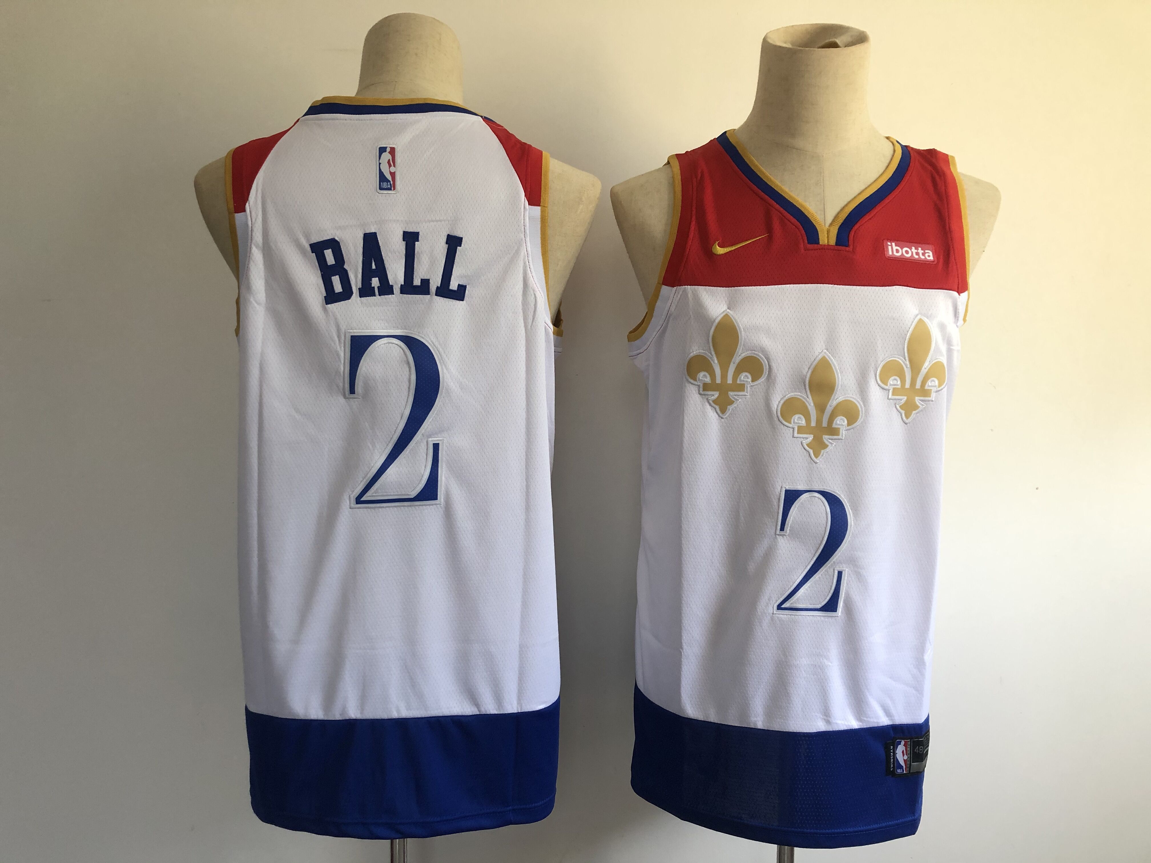 Men New Orleans Pelicans #2 Ball White 2021 Nike City Edition NBA Jersey->minnesota timberwolves->NBA Jersey